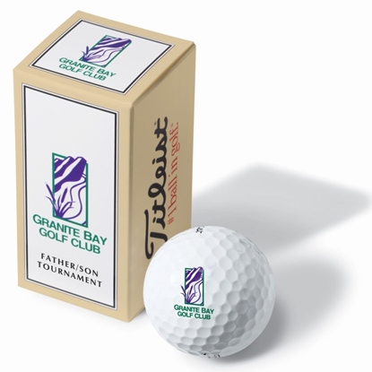 Picture of TITLEIST PRO V1 GOLF BALLS IN 2 BALL PRINTED SLEEVE