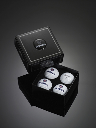 Picture of TITLEIST PRO V1 GOLF BALLS IN A 4 BALL DOME BOX