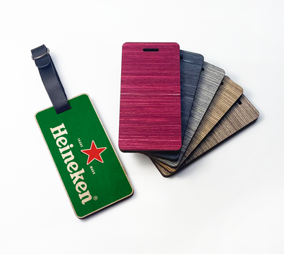 Picture of WOODEN PLY LUGGAGE TAG - DESIGN 2