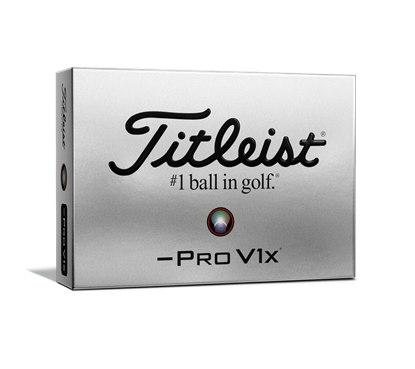 Picture of TITLEIST PRO V1X LEFT DASH PRINTED GOLF BALLS