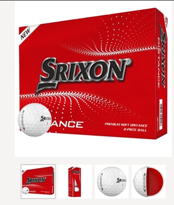Picture of SRIXON DISTANCE PRINTED GOLF BALLS 48 DOZEN+