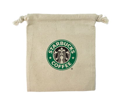Picture of ORGANIC COTTON DRAWSTRING GOLF BAG