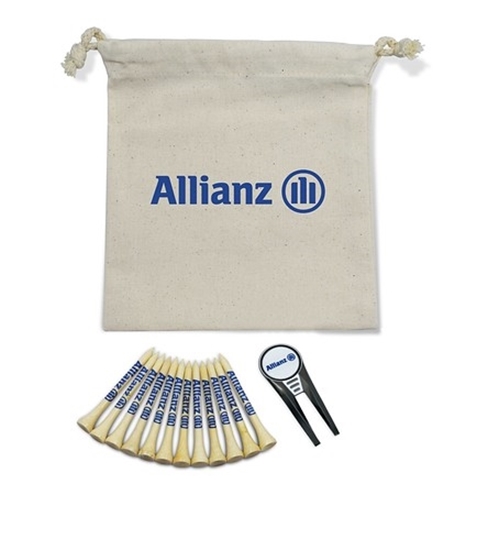 Picture of GEO ORGANIC COTTON DRAWSTRING BAG SET