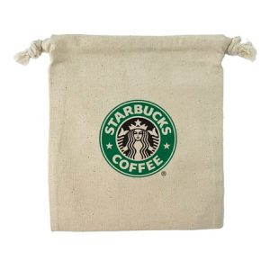 ORGANIC COTTON DRAWSTRING GOLF BAG