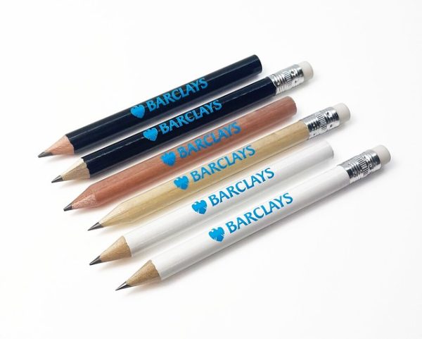 GOLF PENCIL PRINTED WITH ERASER