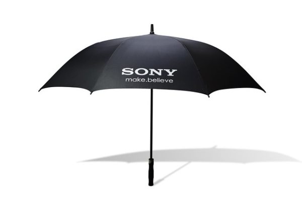 NIMBUS SINGLE CANOPY GOLF UMBRELLA WITH ALL 8 PANELS DIGITALLY PRINTED