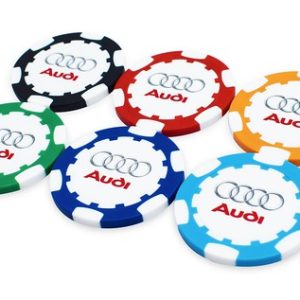 40 MM ABS GOLF POKERCHIP DIGITAL PRINT TO BOTH SIDES