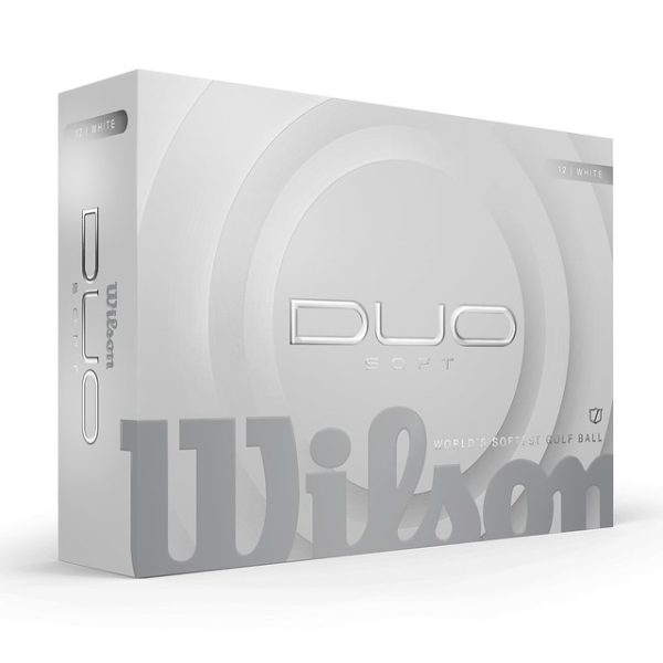 WILSON DUO SOFT PRINTED GOLF BALLS