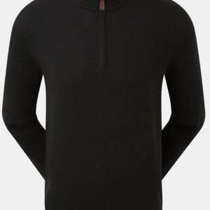 FJ (FOOTJOY) GENT'S WOOL BLEND HALF-ZIP PULLOVER