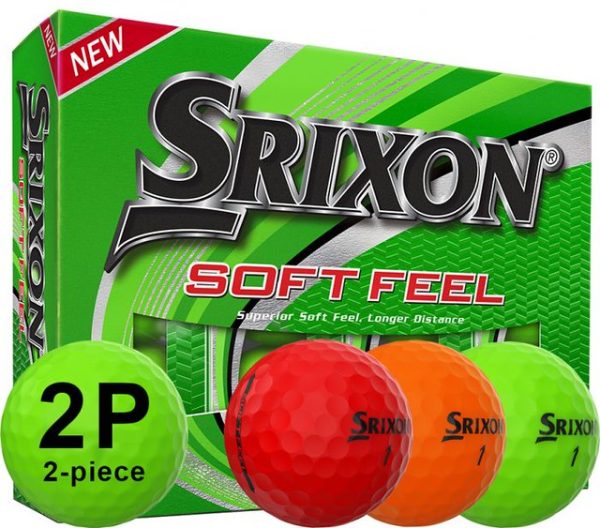 SRIXON SOFT FEEL BRITE PRINTED GOLF BALLS