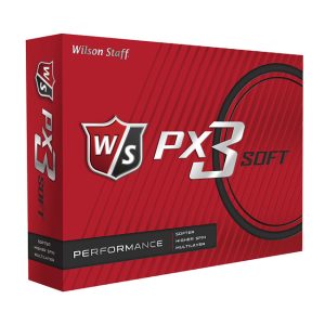 WILSON PX3 SOFT PRINTED GOLF BALLS