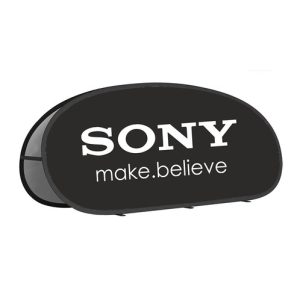 OVAL POP-UP ADVERTISING BANNER 120CM X 70CM