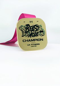 Premium Medal Square Gold