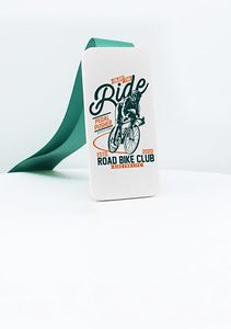 Premium Medal Rectangle White