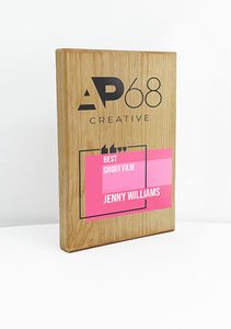 Solid Maple Award Medium