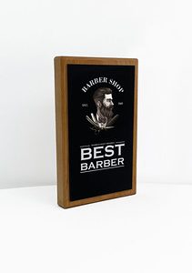 Fusion Award Small -Beech with Matt Black Trim