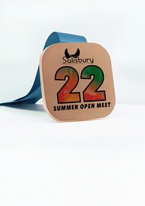 Premium Medal Square Bronze