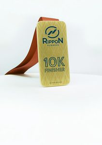 Premium Medal Rectangle Gold