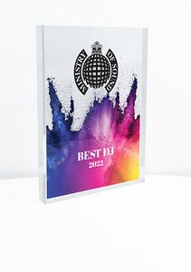 Clear Cast Acrylic Award Large