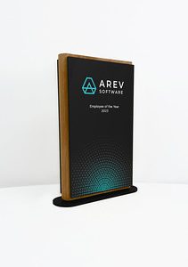 Atom Award Small - Matt Black