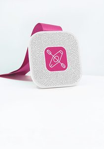 Premium Medal Square White