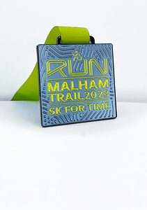 Flextec Metallic Square Medal