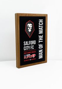 Fusion Award Medium - Beech with Matt Black Trim