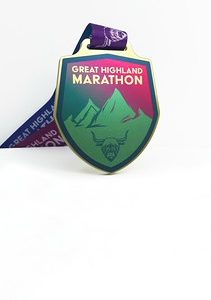 Custom Shape Medal - Single Layer Large