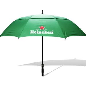 STRATUS DOUBLE CANOPY AUTO OPENING GOLF UMBRELLA WITH 1 PANEL PRINTED