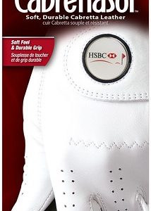 FJ (FOOTJOY) CABRETTASOF GOLF GLOVE WITH REMOVABLE BALL MARKER