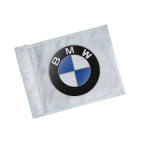 GOLF PIN FLAG WITH SINGLE SIDED PRINT SIZE 40CM X 31CM