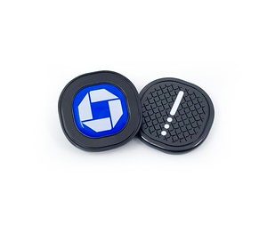 39.5MM QUATRO METAL GOLF POKERCHIP WITH 26MM REMOVABLE GOLF BALL MARKER