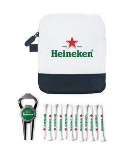 GEO BOTTLE OPENER CADDI ZIPPED TWILL GOLF BAG SET